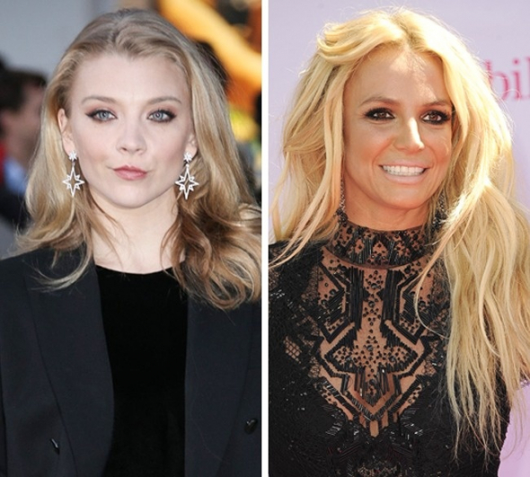 Natalie Dormer a Britney Spears - 34 let