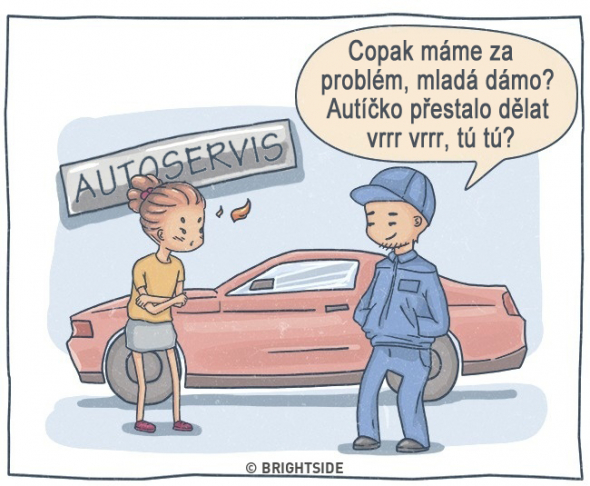 6) Lidé vás neberou až příliš často vůbec vážně, resp. dělají si z vás (ne)pokrytě legraci