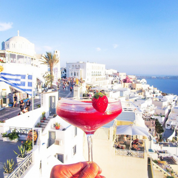 11. Jahodové daiquiri, Řecko