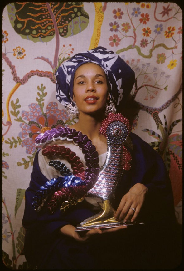 Herečka Carmen De Lavallade, 1955