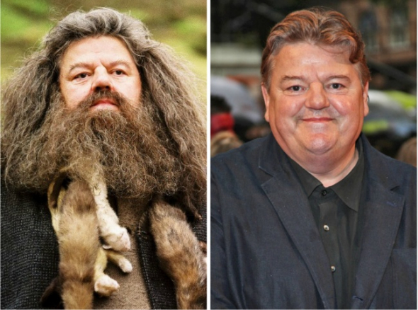 Rubeus Hagrid alias Robbie Coltrane