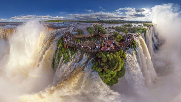 Vodopády Iguazu v Argentině