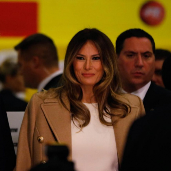 Melania se umí obléct jako budoucí první dáma, co myslíte?