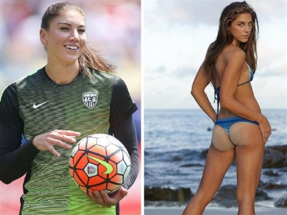 3. Hope Solo (USA - fotbal)