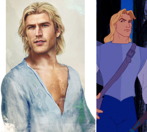 John Smith z Pocahontas