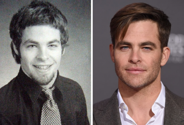3. Chris Pine 