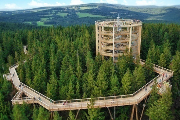 Stezka korunami stromů, Lipno
