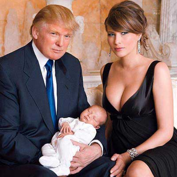 Narodil se malý Barron Trump v roce 2006