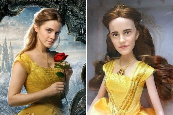 Emma Watson alias Belle (z Krásky a zvíře)