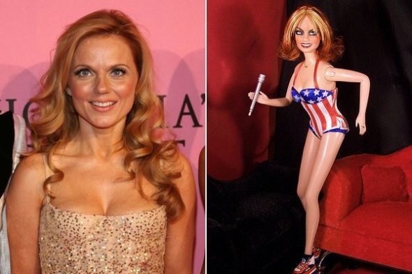 Geri Halliwell alias Ginger Spice