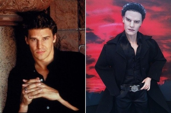 David Boreanaz alias Angel (Buffy, přemožitelka upírů)